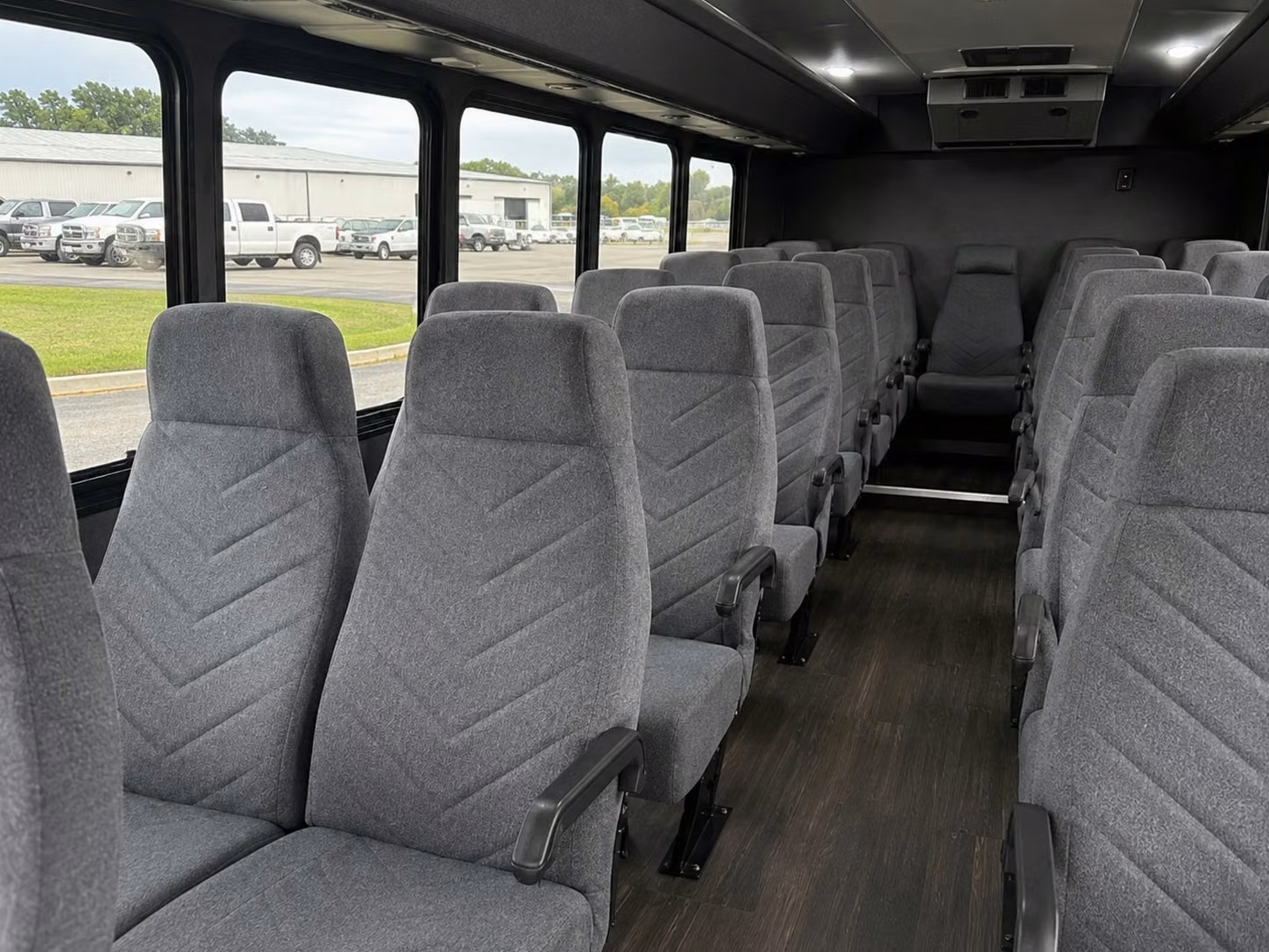 20 passenger minibus interior