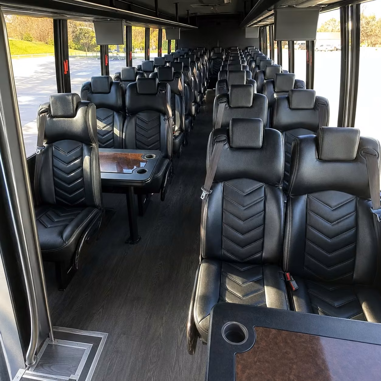 28 passenger minibus inside