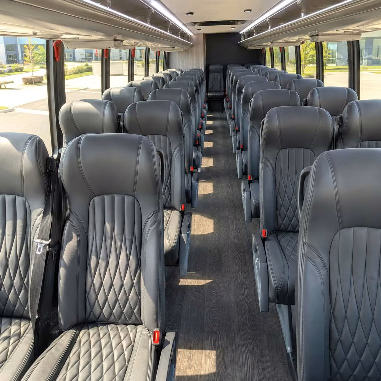 30 passenger minibus inside